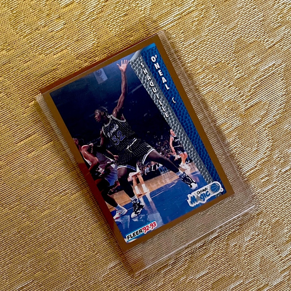 Shaquille O’Neal Basketball Collector’s Card